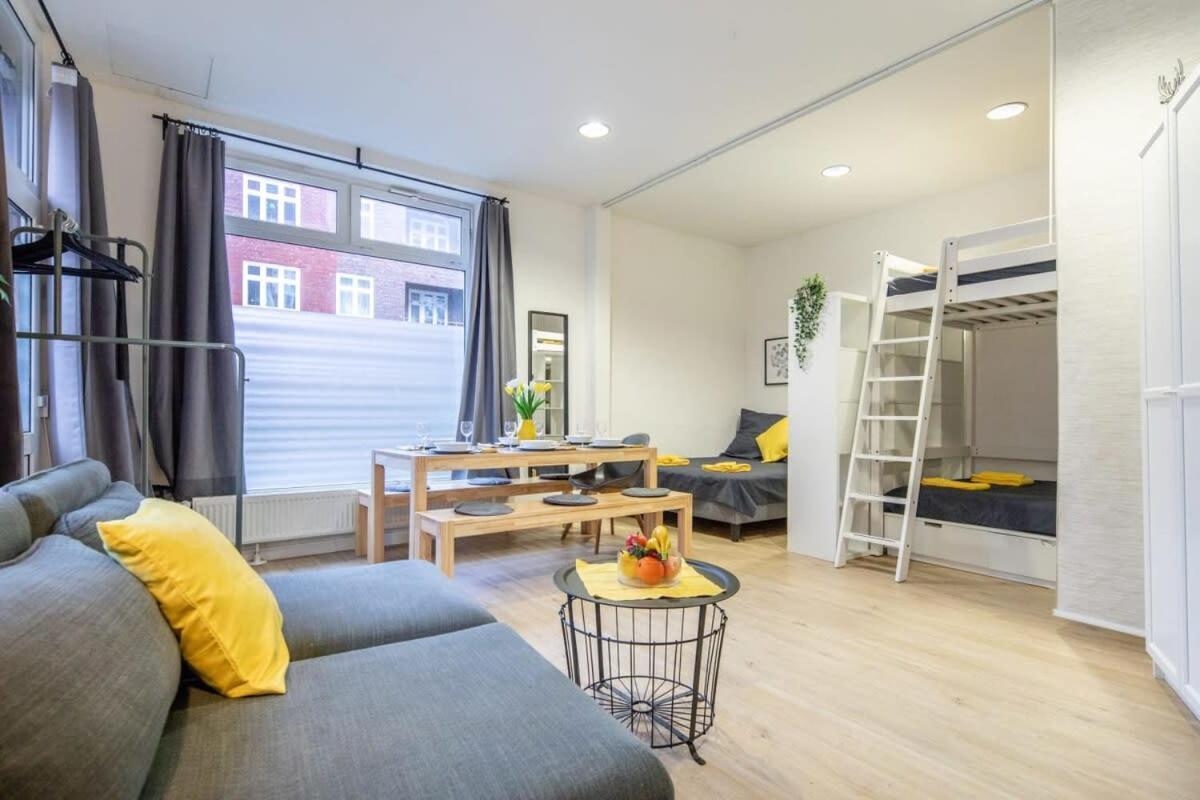 Studio Family Loft Self Checkin Street Parking Hamburgo Exterior foto